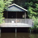 Veranda boven het water